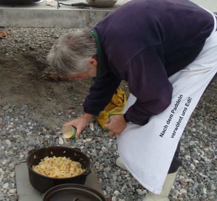 Paddeln und Essen 2015