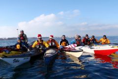 Paddler vom Chlauspaddeln