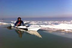 Miggi in den Eisschollen2