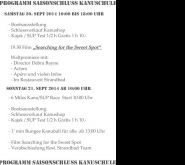 Programm Saisonschluss